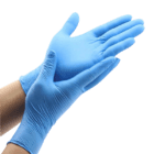 GUANTE AZUL NITRILO XS