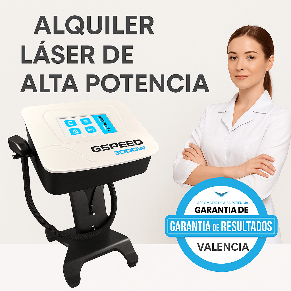 Alquiler de láser en Valencia capital (2×1)